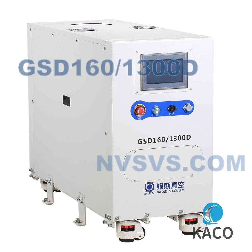 鲍斯GSD160/1300D抽速1300m³/h干式螺杆51漫画
系统带GSD160前级泵热处理用途